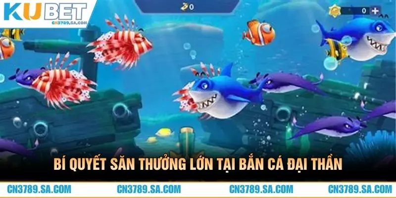 Bí quyết săn thưởng lớn tại bắn cá đại thần