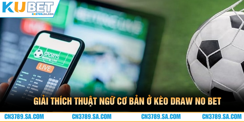 Giải thích thuật ngữ cơ bản ở kèo draw no bet